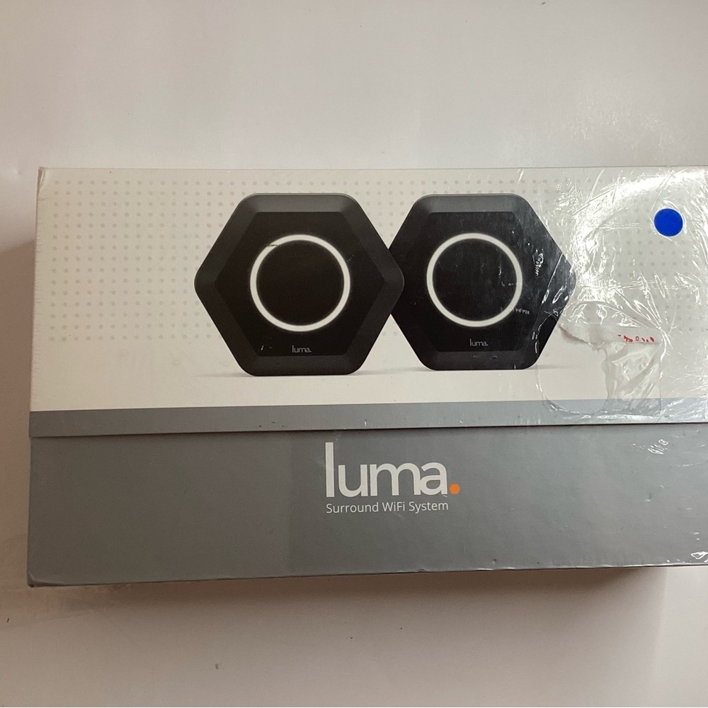 Luma Surround WiFi System pair black new in box